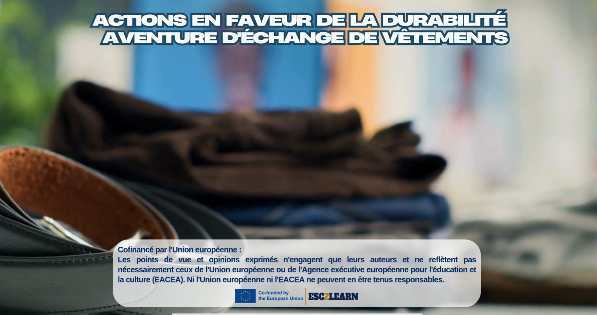 15. FR Sustainable Actions - Clothes Swapping Adventures