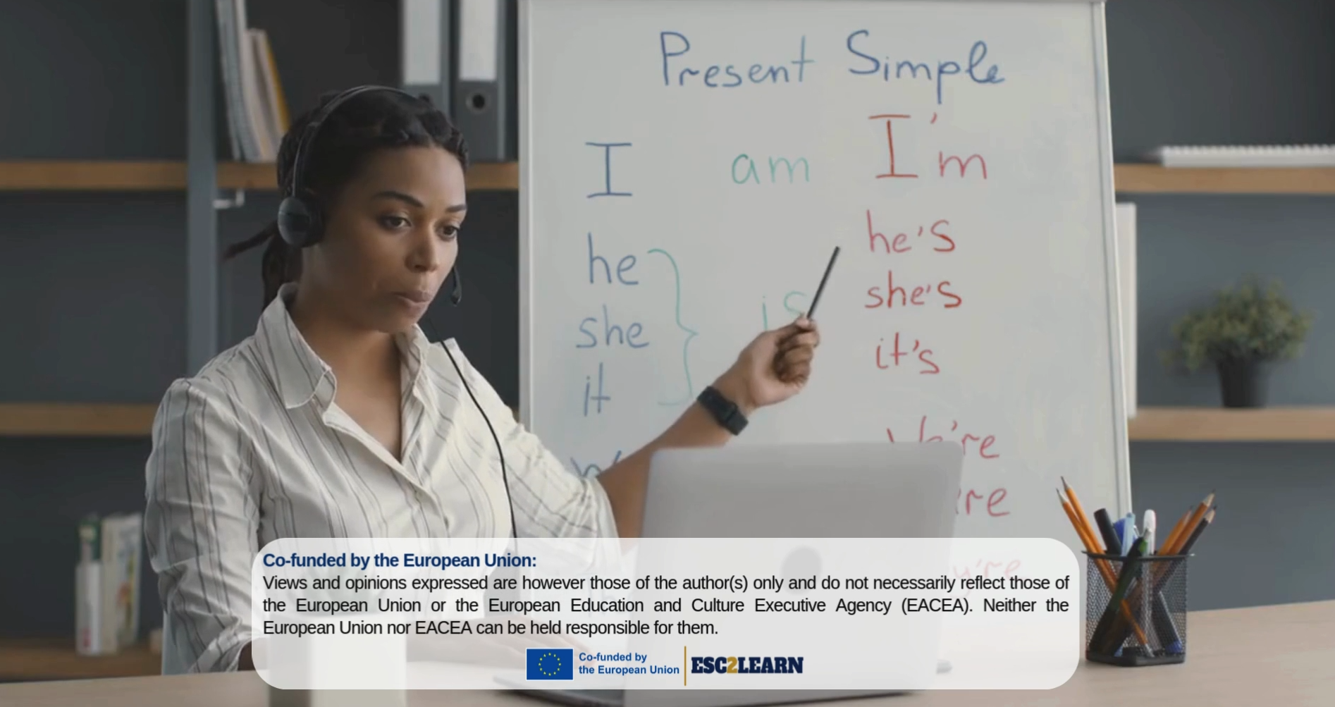 20. FR English Communication Training Course For ESC Volunteers